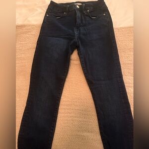 Good American Dark Indigo Skinny Jeans
